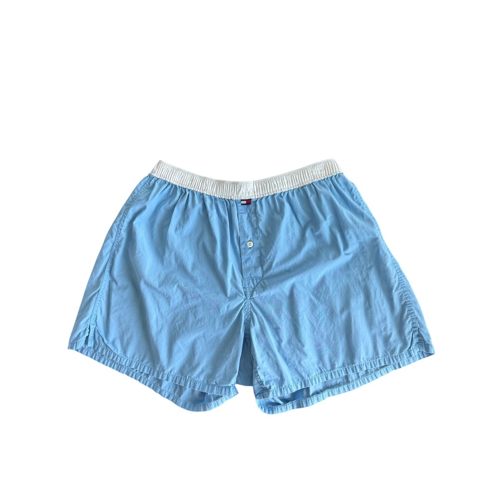 Tommy Hilfiger Blue Cotton Boxer Shorts Men's Size Large